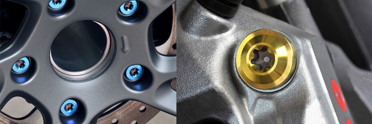 titanium torx cheese head screrw